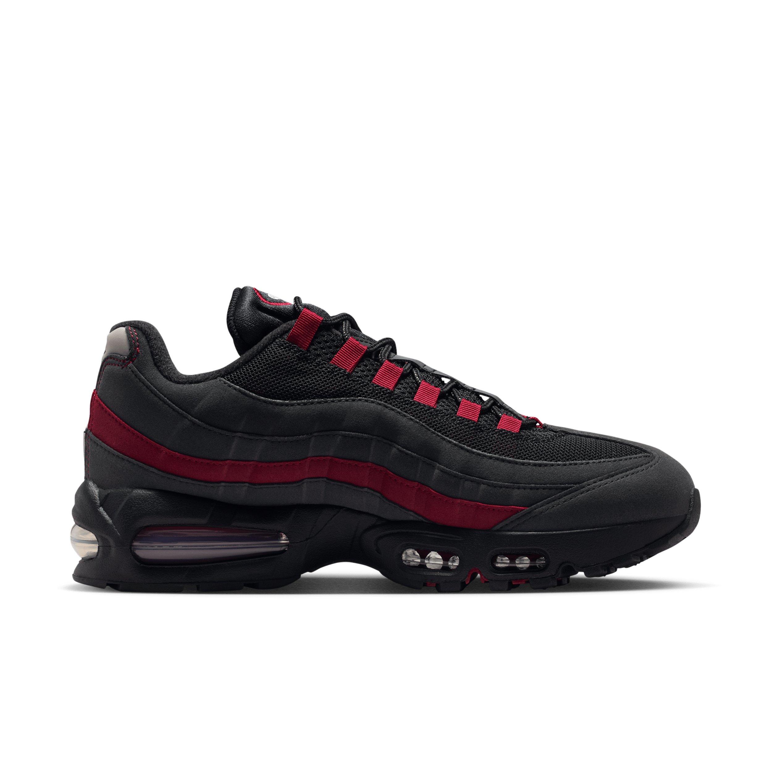 靴 Air Max 95Big Bubble Black/Team Crimson\